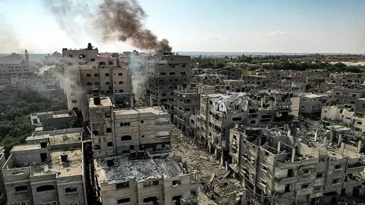 Gazze'de İsrail'in göç baskısına rağmen 900 bin kişi yaşıyor