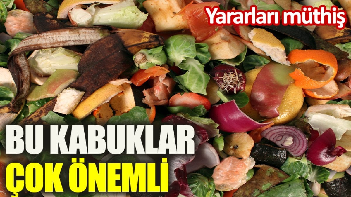 Bu meyvelerin kabukları çok sağlıklı