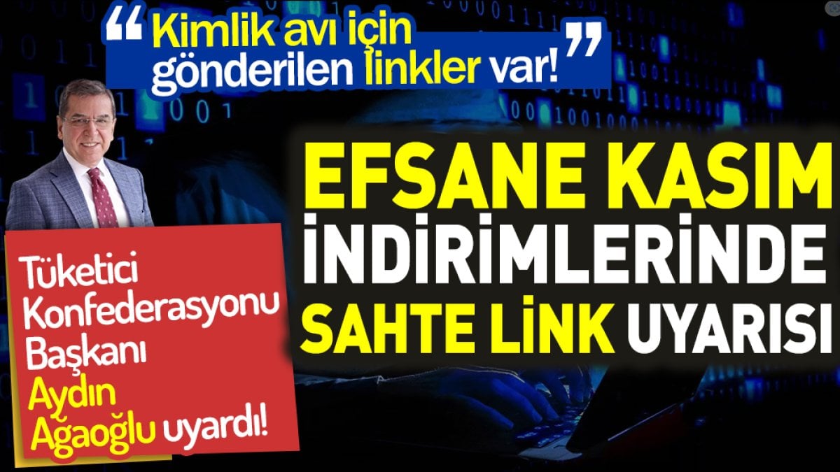 İnternetten indirimli alışverişlerde sahte link uyarısı