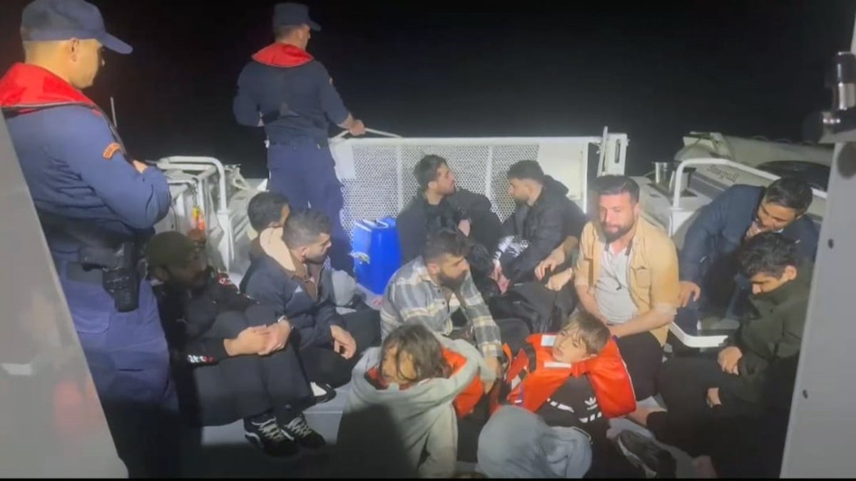 Datça’da 45 kaçak göçmen yakalandı 31 göçmen kurtarıldı