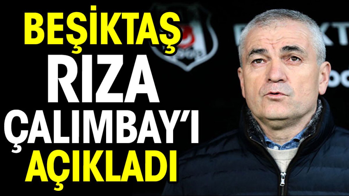 Beşiktaş yeni teknik direktörünü resmen açıkladı