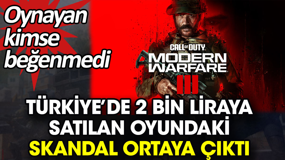 Türkiye’de 2 bin liraya satılan oyundaki skandal ortaya çıktı
