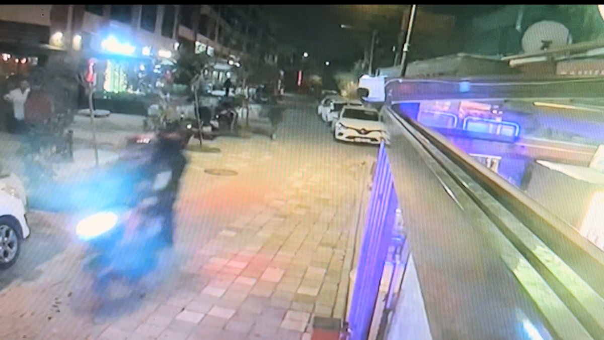 Maltepe'de işyerine silahla saldırı kamerada