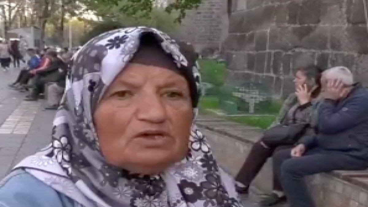 Sokak röportajında: "Erdoğan başımızın tacı... Bayat ekmek aldım. Bir hafta bunu yiyeceğim"