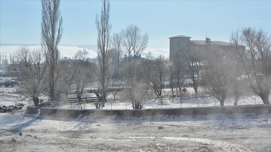 Erzurum’da hava eksi 1 derecelere kadar indi