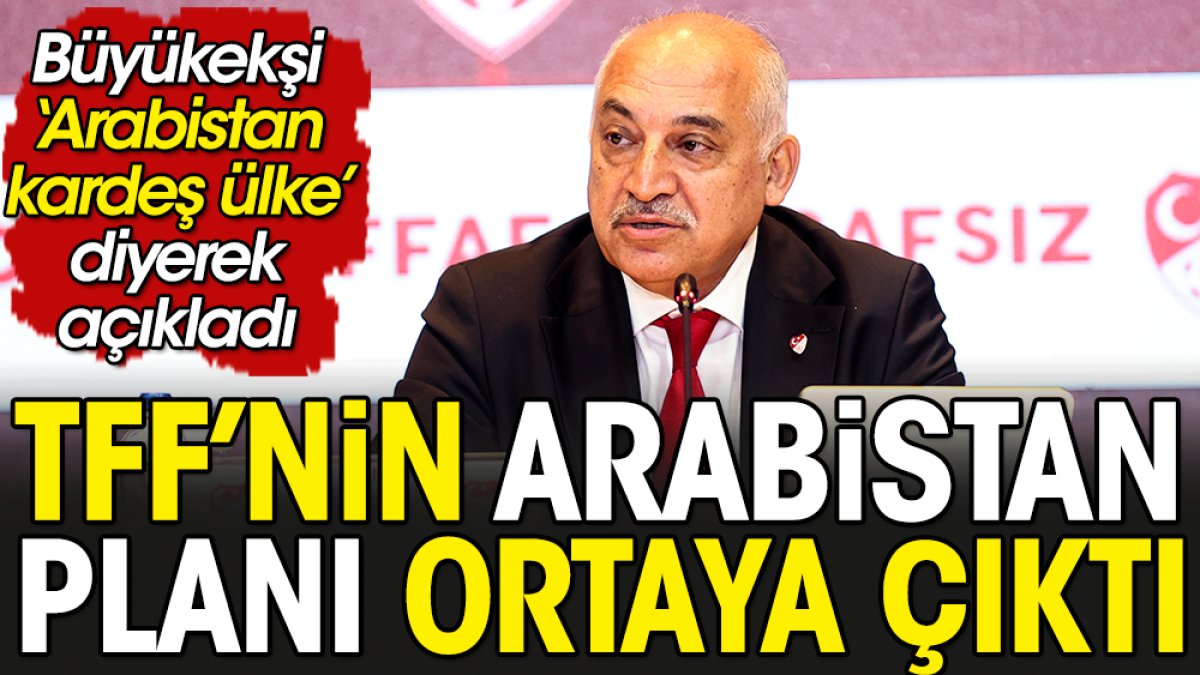 Süper Kupa'yı Türkiye'ye göstermeyecek! Büyükekşi 'Arabistan kardeş ülkemiz' diyerek açıkladı. 5 yıllık ortaklık istiyoruz
