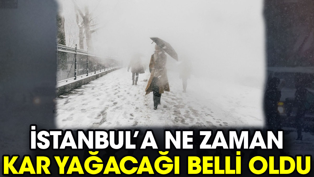 Uzman isim İstanbul’a ne zaman kar yağacağını açıkladı