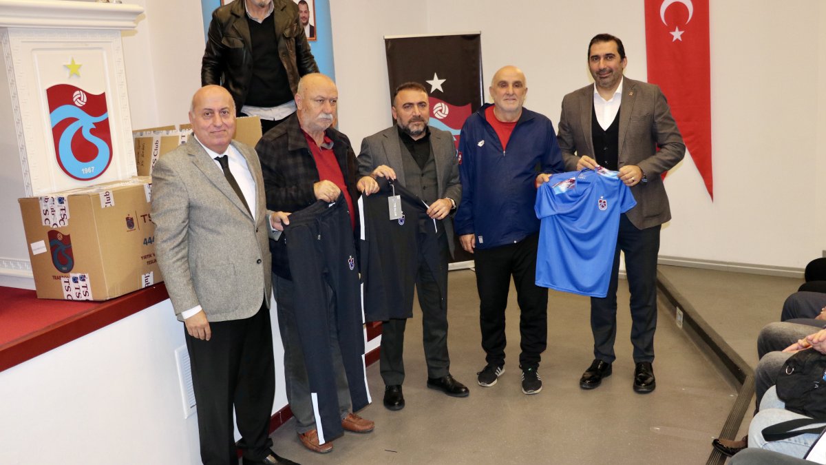 Trabzonspor'dan amatör kulüplere yardım