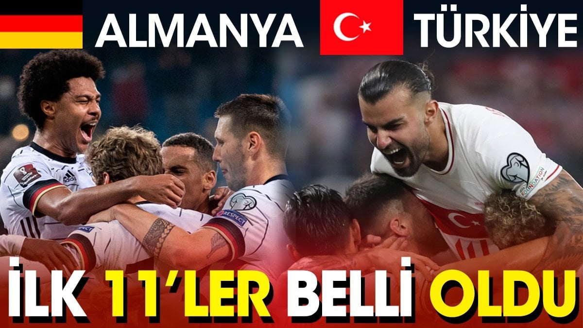 A Milli Takım Almanya karşısında. Maçın yayınlanacağı kanal belli oldu. Montella ilk 11'i belirledi