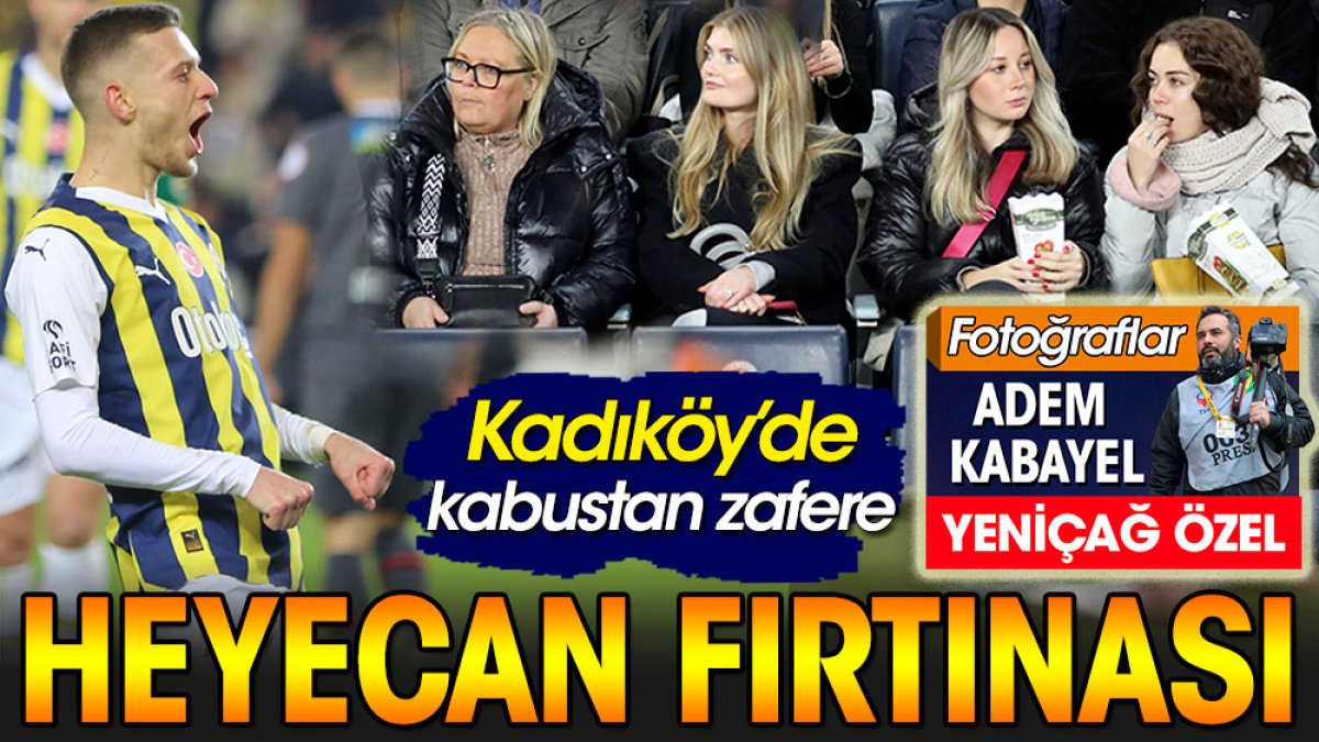 Fenerbahçe kabustan böyle uyandı. Karagümrük maçının en kritik anları