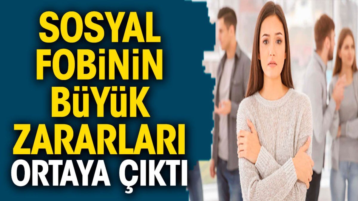 Sosyal fobinin büyük zararları ortaya çıktı