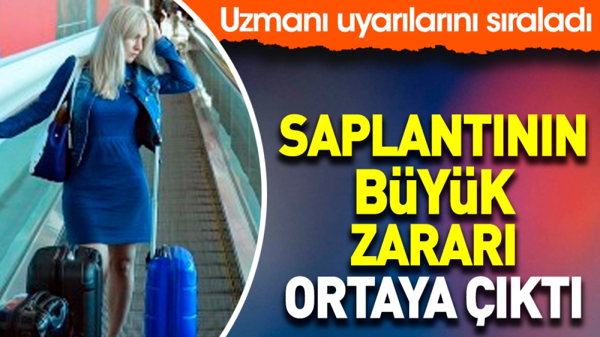 Saplantının büyük zararı ortaya çıktı. Uzmanı uyarılarını sıraladı