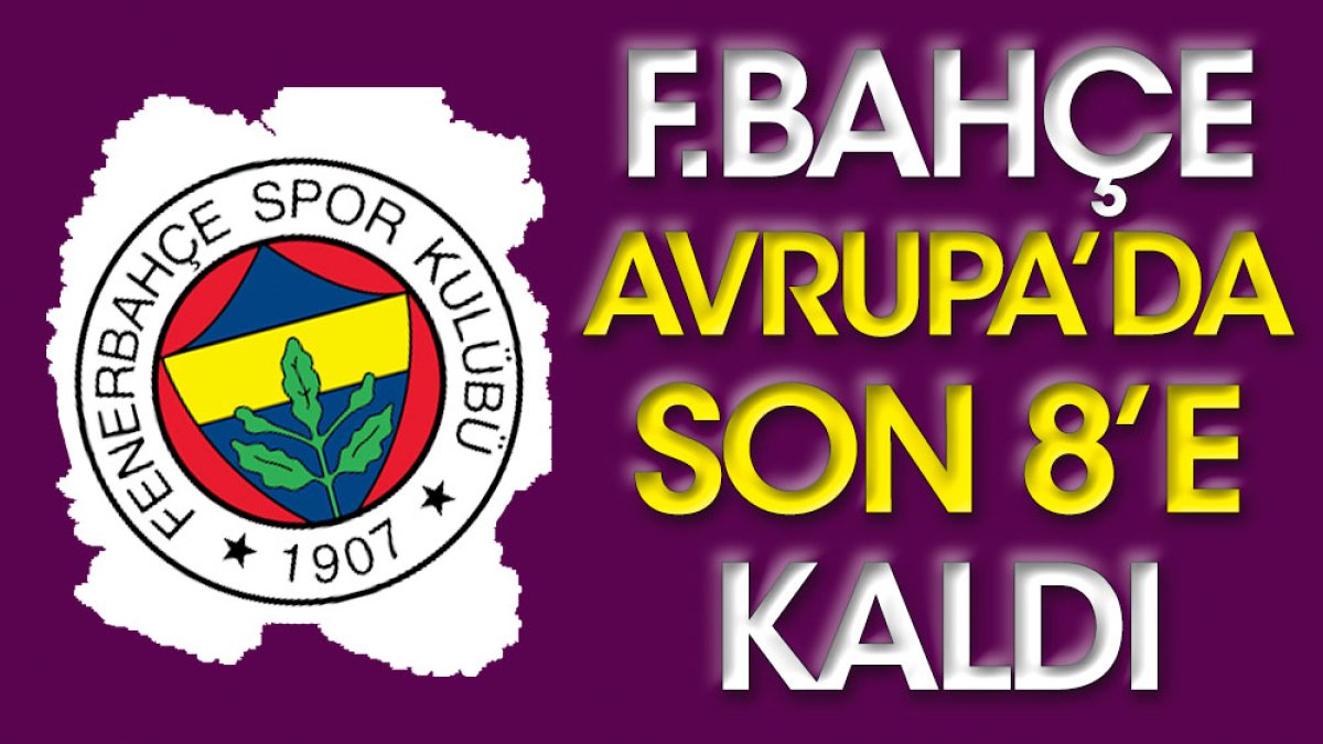 Fenerbahçe 3-1 kazandı