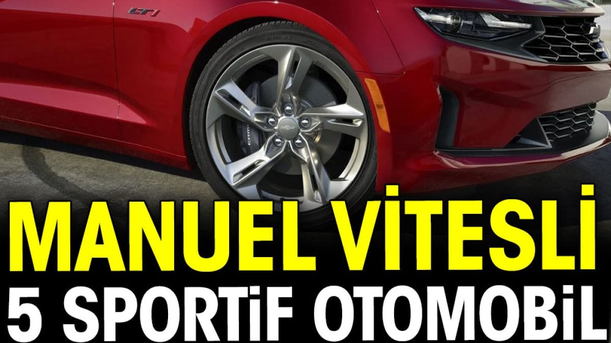 Manuel vitesli 5 sportif otomobil