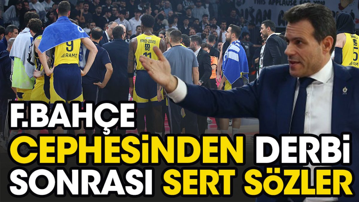 Olaylı Beşiktaş derbisinin ardından Fenerbahçe'de isyan: O maddeyi atan terörist!