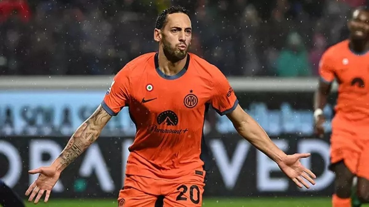 Hakan Çalhanoğlu öyle bir gol attı ki İtalya sallandı. Inter farklı kazandı