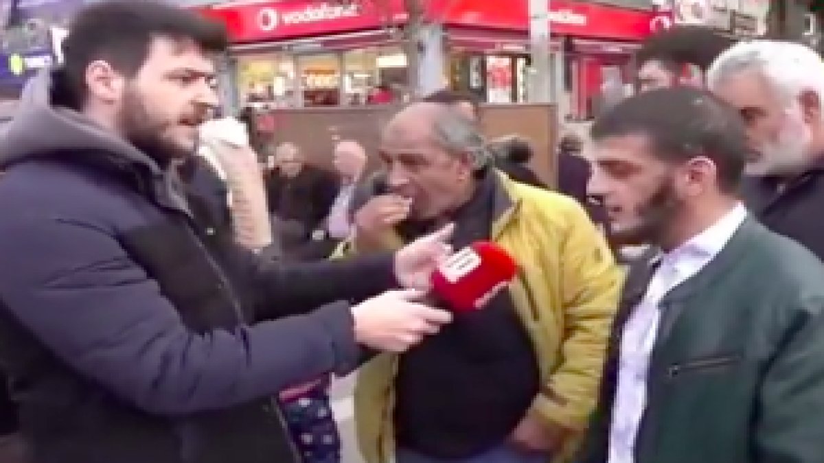Sokak röportajında bir Suriyeli: "Türkiye'de şeriat olmadığı için ekonomi kötü"