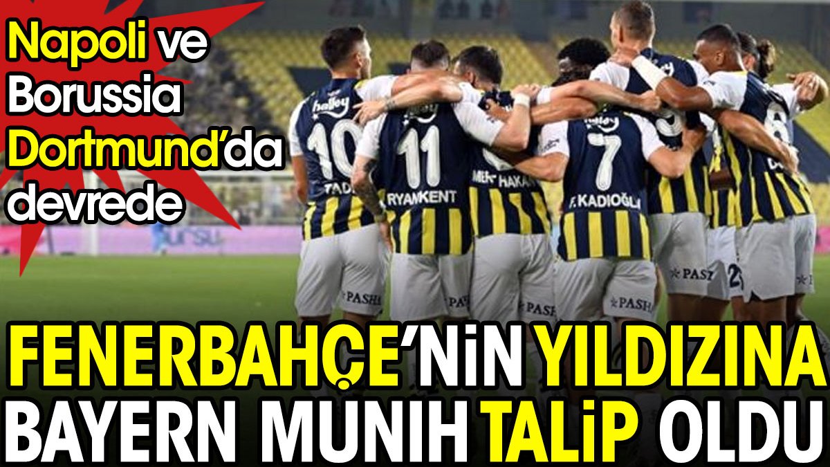 Bayern Münih gözünü Fenerbahçe'nin yıldızına dikti