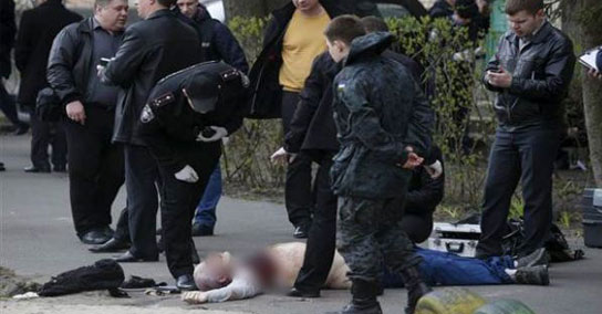 Rusya yanlısı  gazeteciye Kiev’de infaz