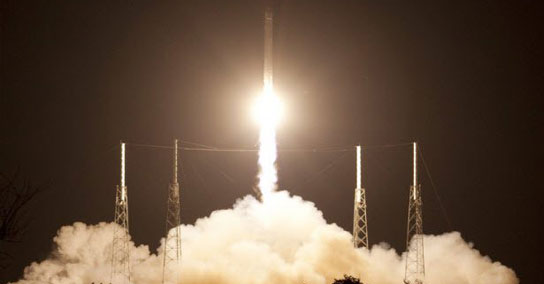 SpaceX roketi uzaya fırlatıldı
