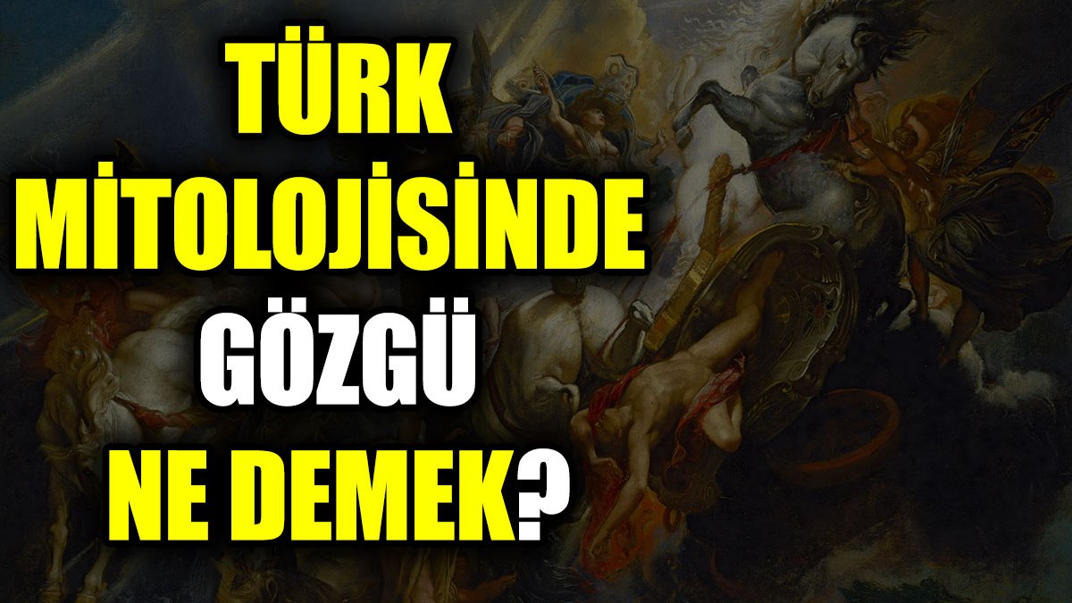 Türk mitolojisinde Gözgü ne demek?
