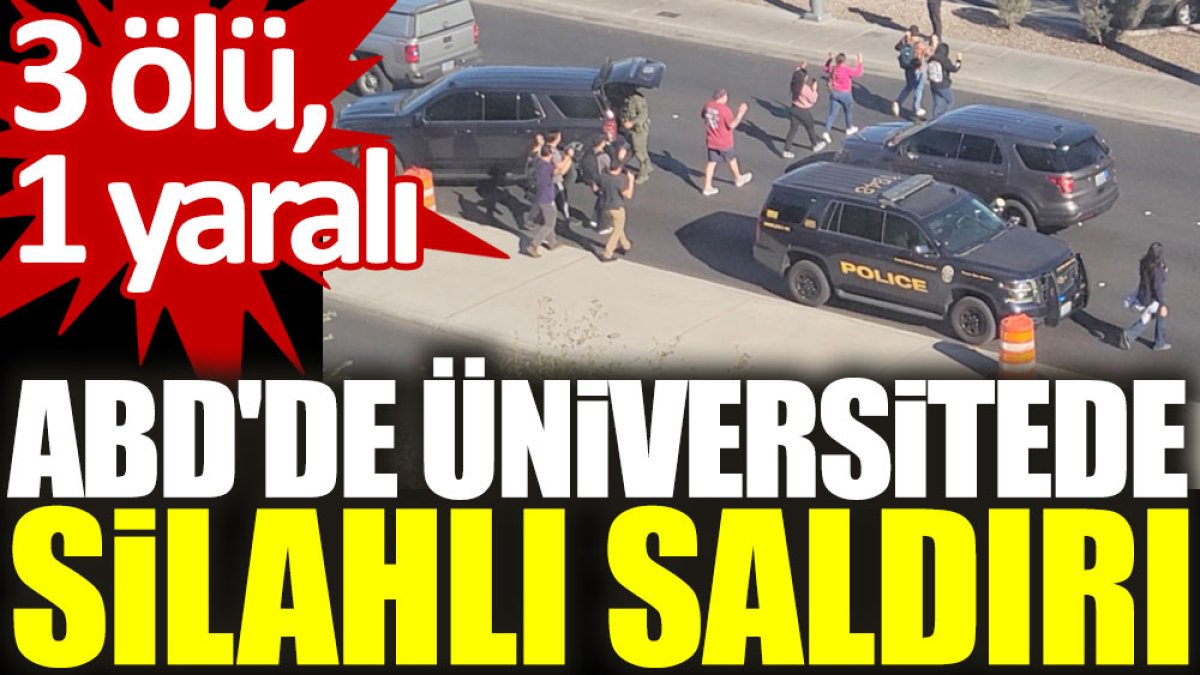 ABD'de üniversitede silahlı saldırı: 3 ölü, 1 yaralı