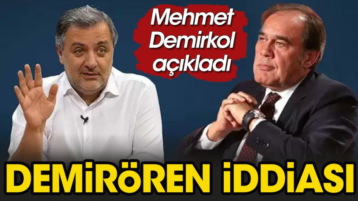 Yıldırım Demirören yeniden Beşiktaş başkanı olmak istiyor. Mehmet Demirkol açıkladı