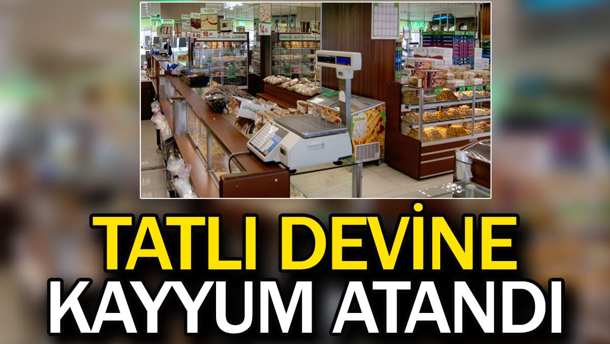 Tatlı devine kayyum atandı