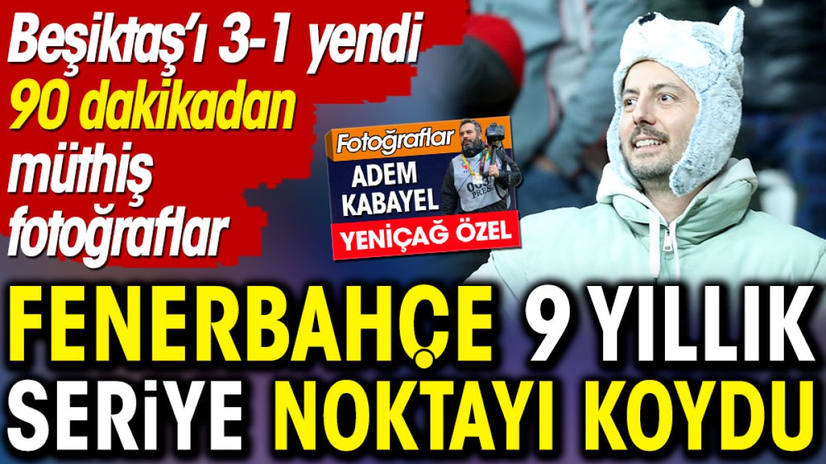 Fenerbahçe Beşiktaş'ı 9 sene sonra Dolmabahçe'de ilk kez yendi! Derbinin müthiş fotoğrafları