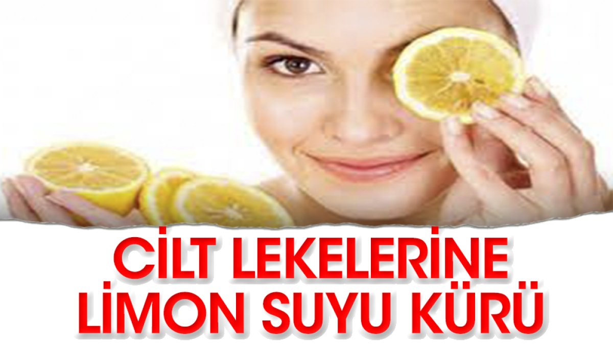 Kadınların güzellik sırrı limon...