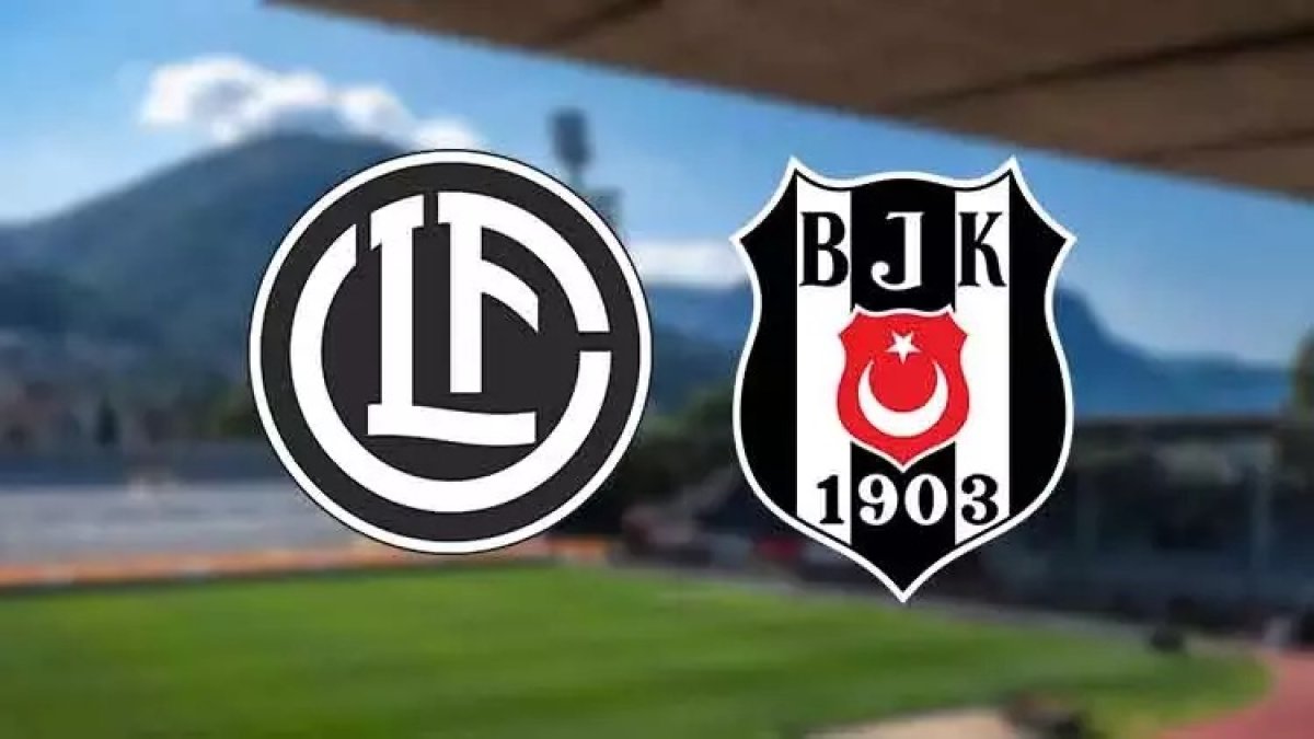 Lugano Beşiktaş maçının ilk 11'i belli oldu. Kartal Avrupa'ya veda maçında