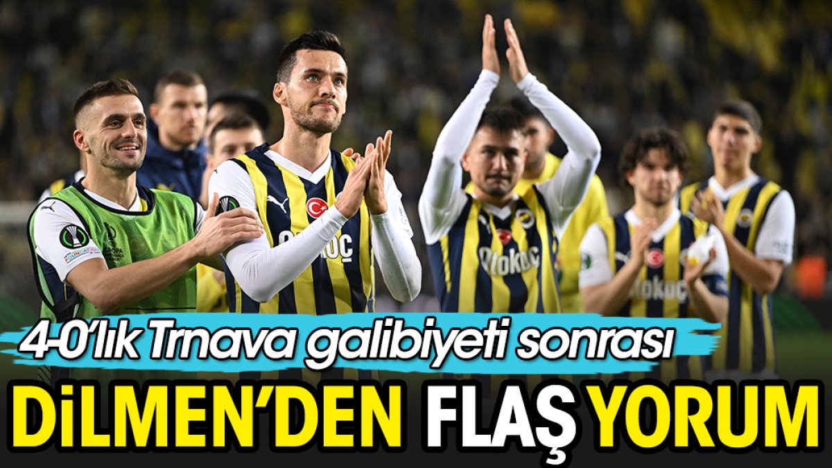 Rıdvan Dilmen'den dikkat çeken Fenerbahçe iddiası. Kimse beklemiyordu