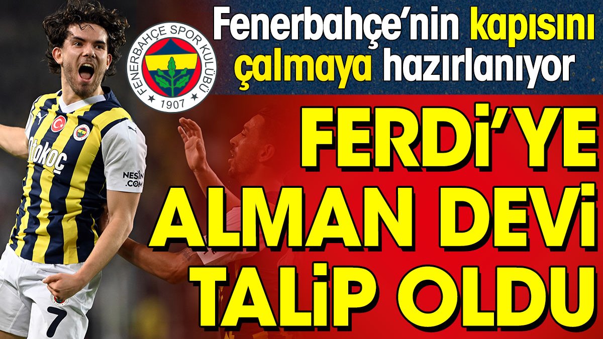 Alman devi Ferdi Kadıoğlu'nun peşinde: Fenerbahçe'nin kapısını çalacak