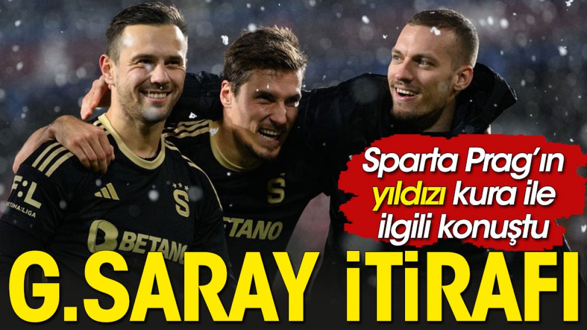 Sparta Prag'ın yıldızından Galatasaray itirafı