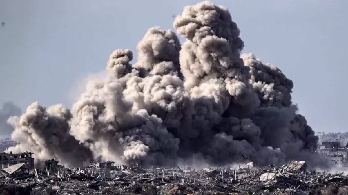 İsrail, Gazze Şeridi'ne saldırılarında 53 bin ton bomba kullandı