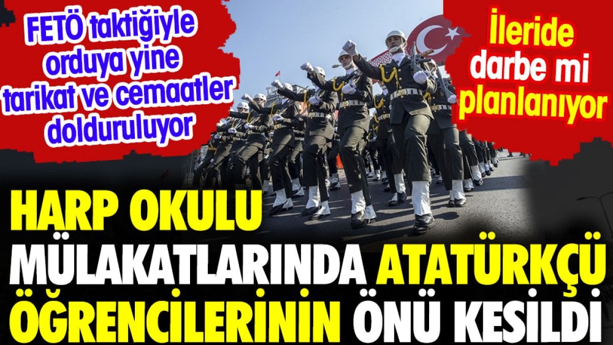 Harp Okulu mülakatlarında Atatürkçü öğrencilerinin önü kesildi. Fetö taktiğiyle cemaatçiler mi dolduruluyor?