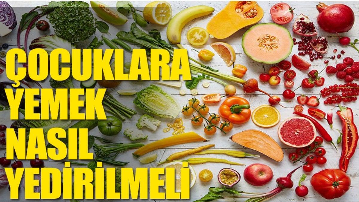 Çocuklar için renkli beslenme tüyoları