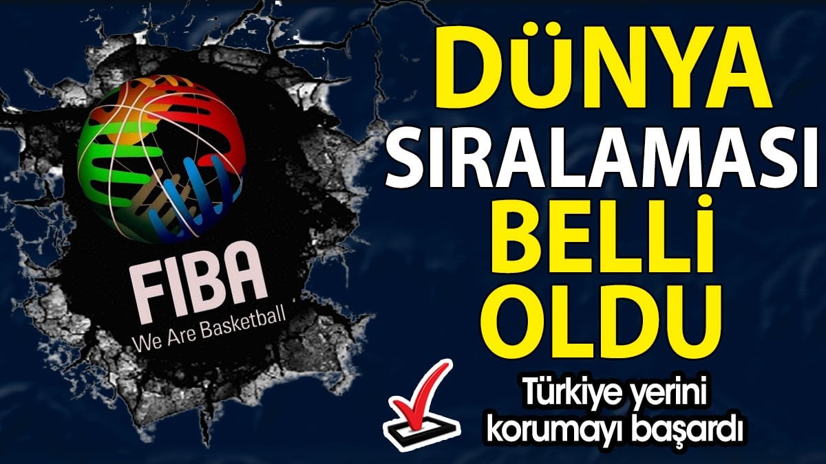 Dünya sıralamasında Türkiye'nin yeri belli oldu