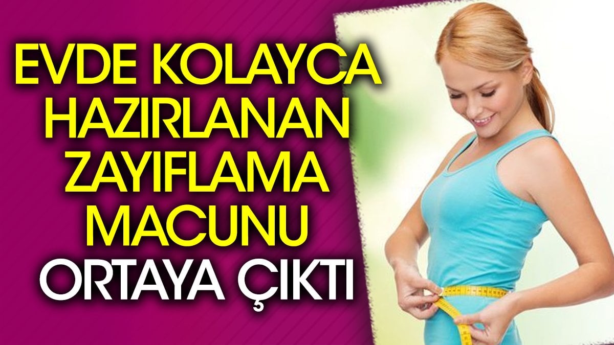 Evde kolayca hazırlanan zayıflama macunu ortaya çıktı