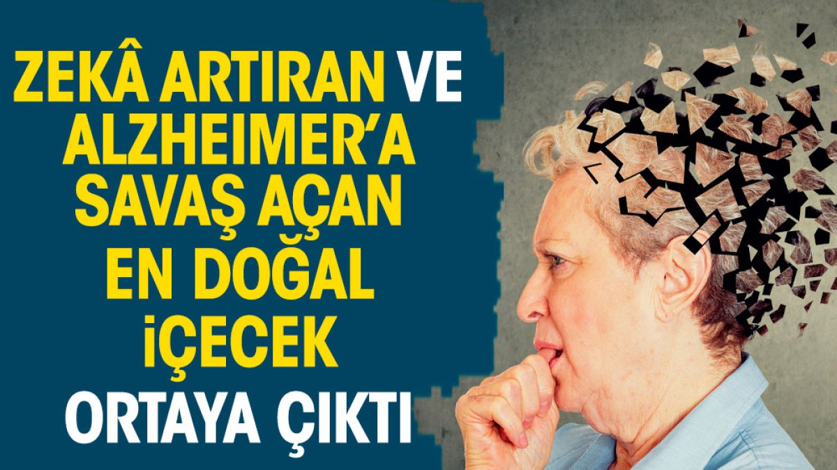 Zekâ artıran ve Alzheimer’a savaş açan en doğal içecek ortaya çıktı