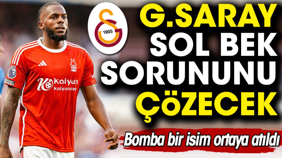 Galatasaray sol bek sıkıntısını çözüyor! Hedef İngiltere