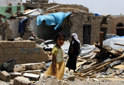 Yemen’e hava bombardımanı aralıksız sürüyor