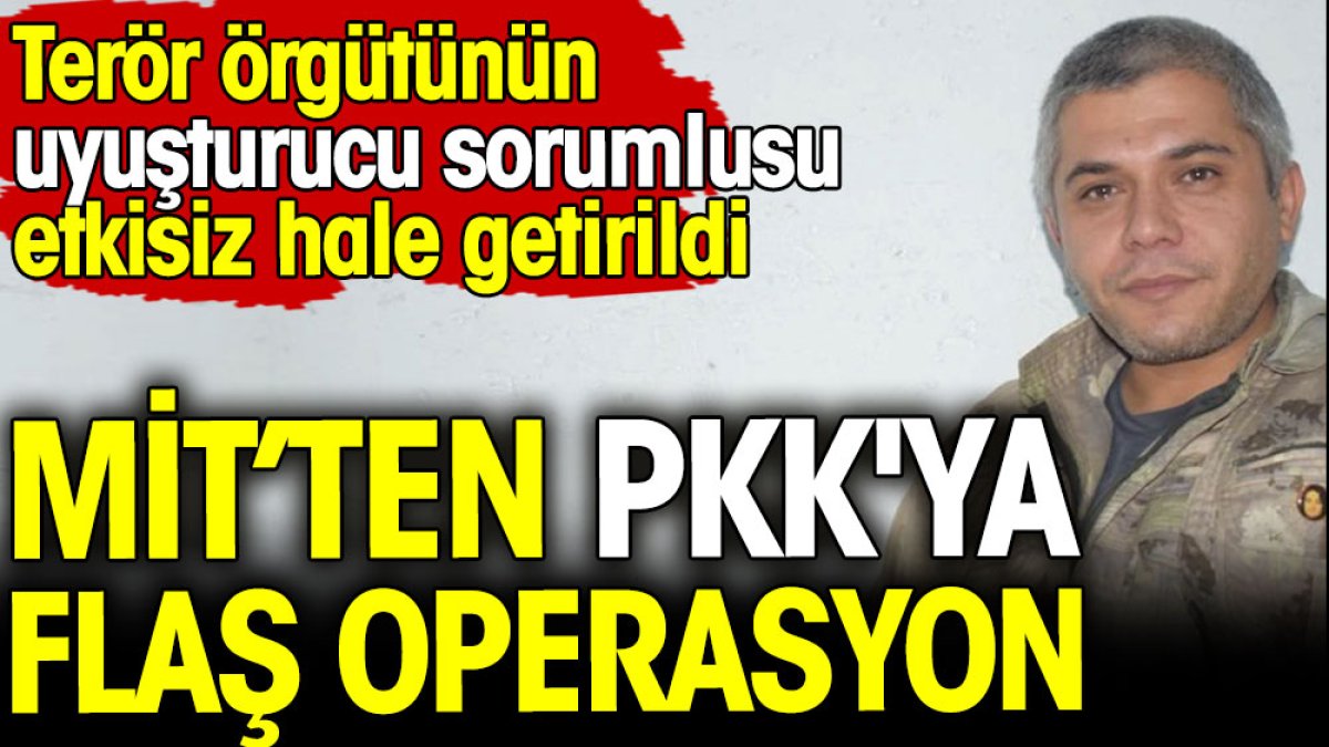 MİT'ten PKK'ya flaş operasyon