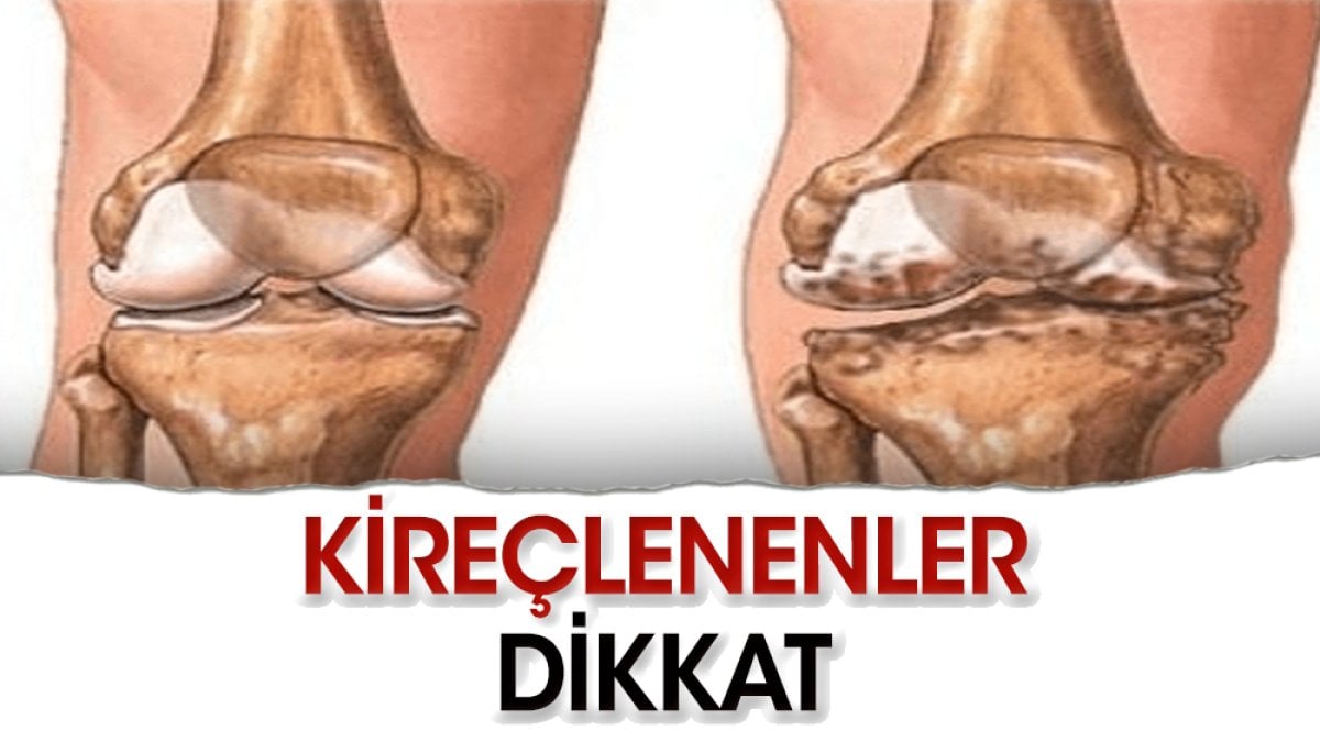 Kireçlenenler dikkat