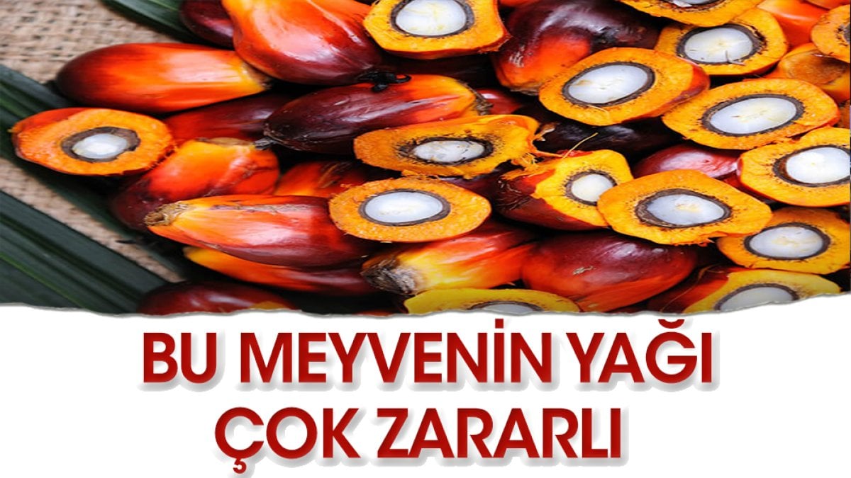 Dikkat bu meyvenin yağı çok zararlı