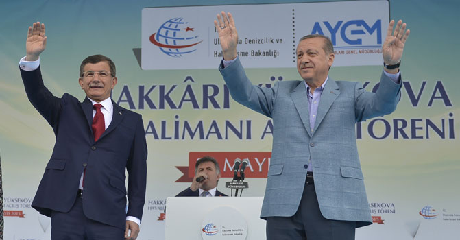 Erdoğan ve Davutoğlu birlikte miting yaptı!