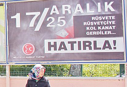 MHP, indirilen afişler için mahkeme kararını bekliyor