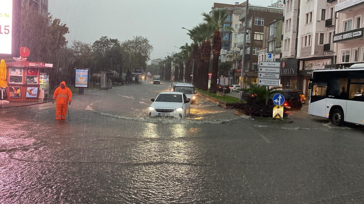 Çanakkale için fırtına ve sağanak uyarısı