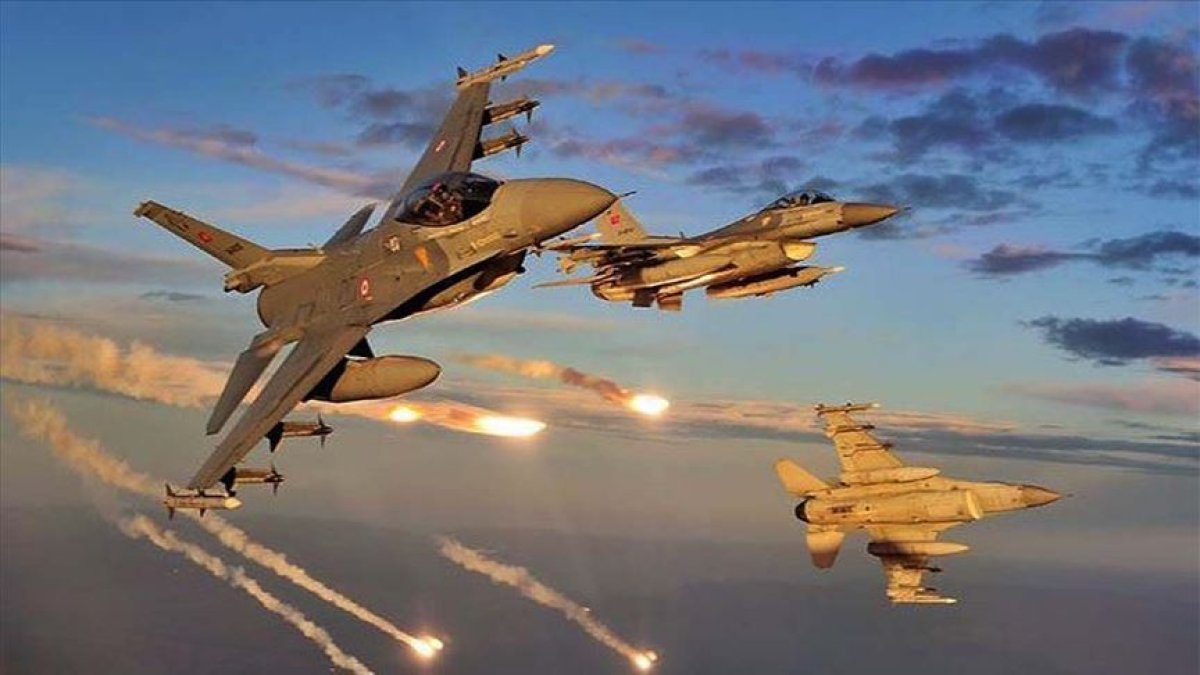 Irak'ın kuzeyine hava harekatı: Gara, Kandil, Hakurk, Metina ve Asos'ta 15 hedef imha edildi