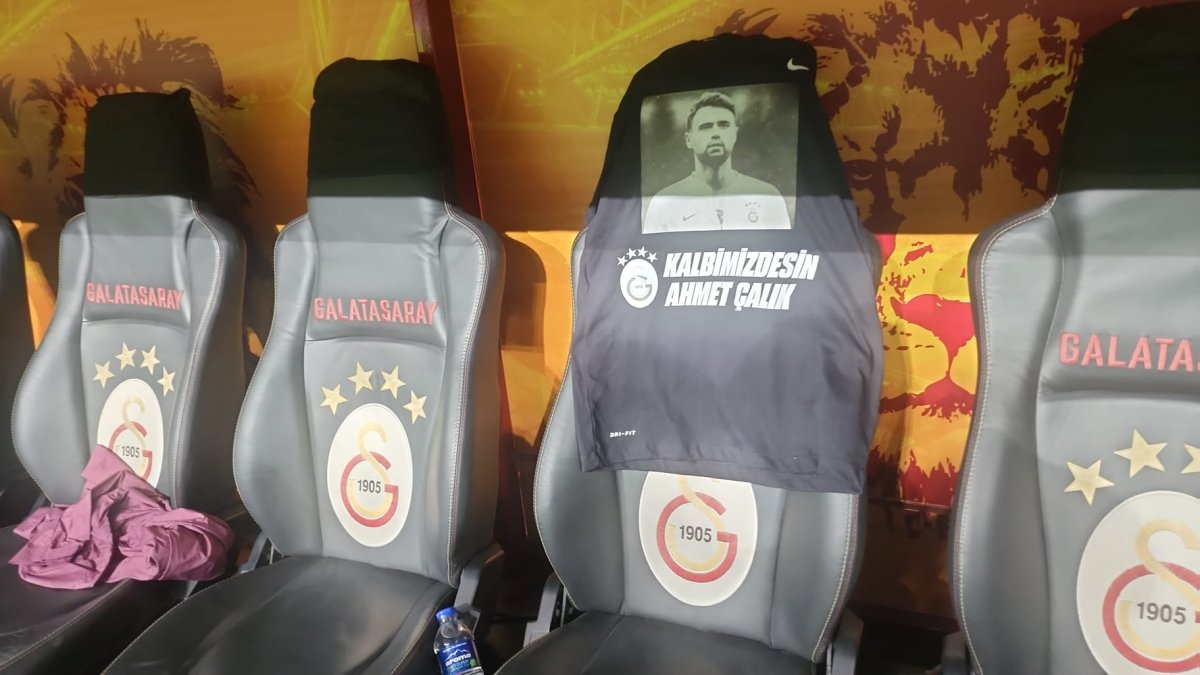 Galatasaray'da Ahmet Çalık unutulmadı
